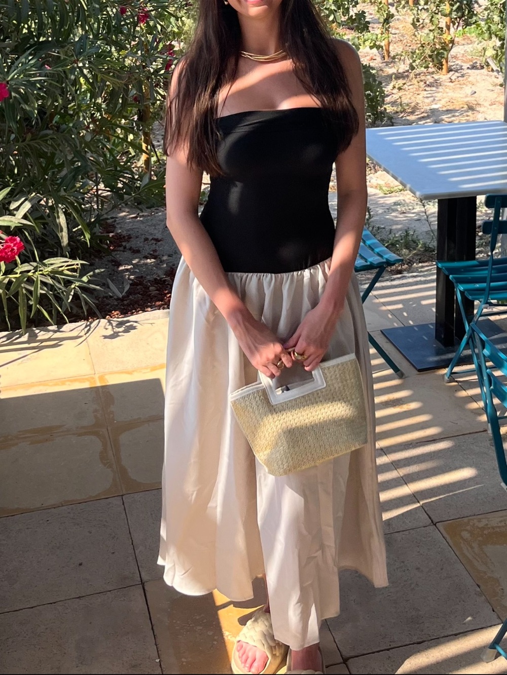 Classic Cream A-Line Dress